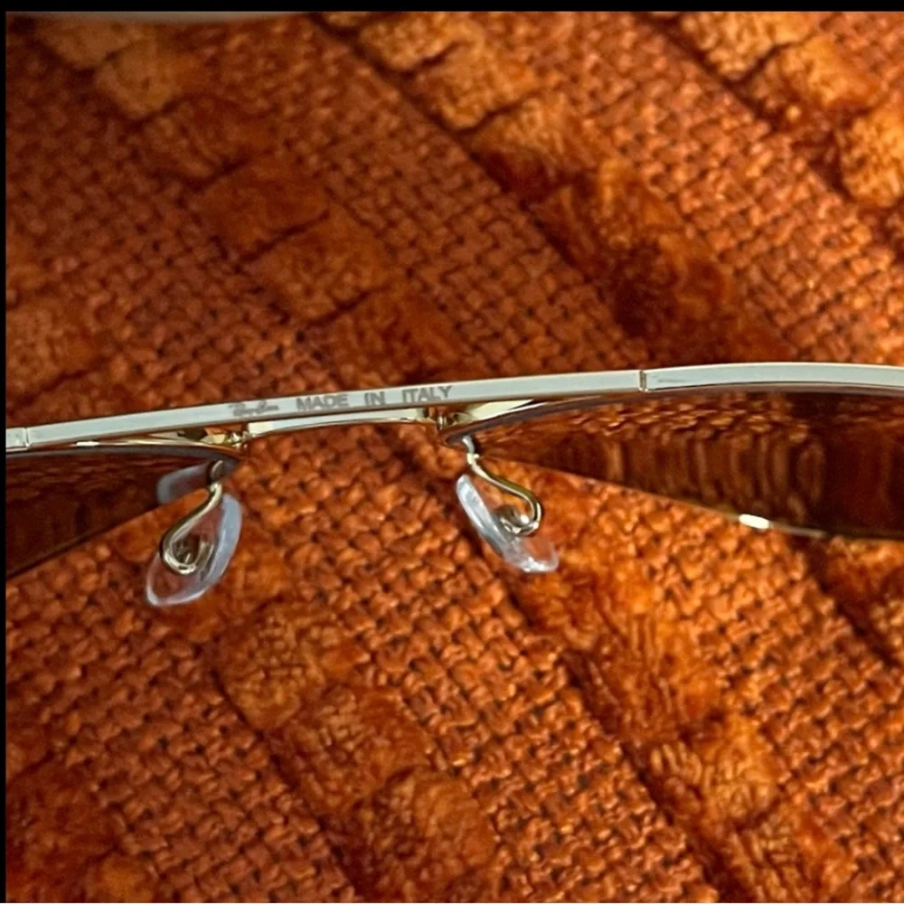 RAYBAN SUNGLASSES AVIATOR LARGE UNISEX CLASSIC RB3025 001/33 135 3N GOLD/BROWN